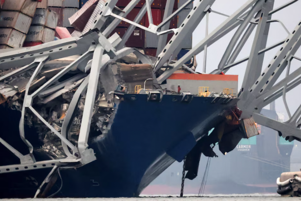 Ley marítima limita responsabilidad de empresas ligadas al buque que colapsó puente en Baltimore