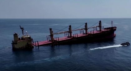 Hutíes de Yemen reiteran amenaza de atacar a todo buque que se dirija a Israel