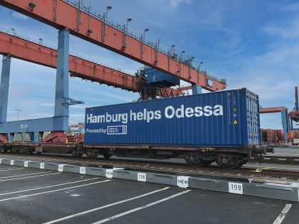 Alianza Portuaria de Hamburgo lleva suministros de socorro a Odessa