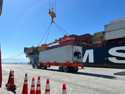 TPC realiza primer embarque de cítricos que cruzó Paso San Francisco desde Argentina