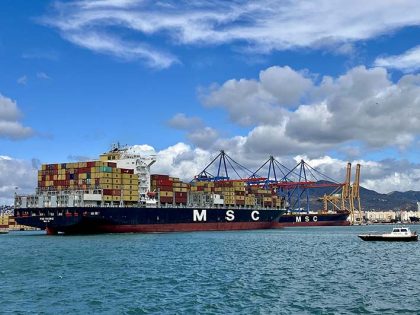 Puerto de Málaga ve incremento de 43% en movimiento de mercancías durante el primer trimestre de 2024