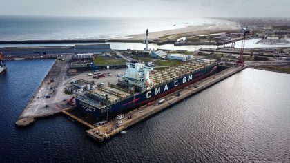 Damen Shipyards y CMA CGM cooperarán para incrementar eficiencia de buques portacontenedores