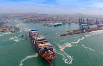 Movimiento chileno de carga marítima de exportación crece 5,3% en primer trimestre de 2024