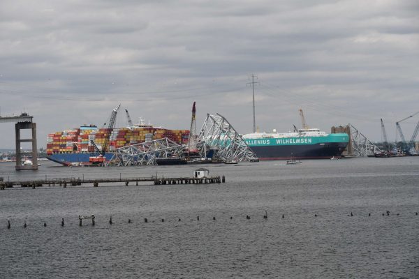 Car carrier Carmen es el primer buque en usar canal alternativo para salir del Puerto de Baltimore