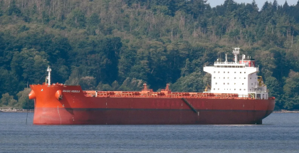 Castor Maritime completa venta de granelero Kamsarmax construido en 2010