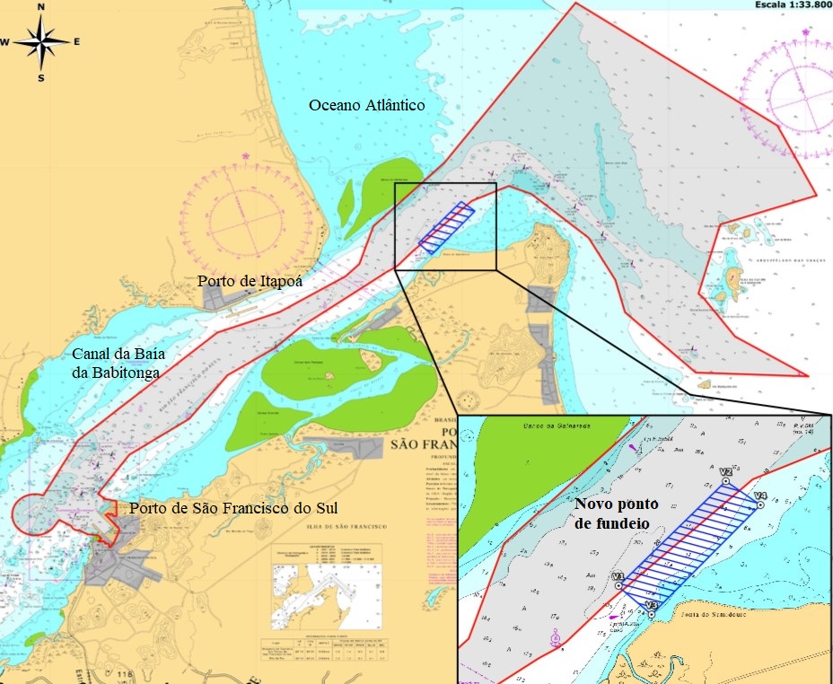 Brasil: Complejo portuario de la bahía de Babitonga gana un nuevo punto ...