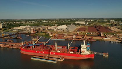 Uruguay: Navios South American Logistics celebra la ampliación de su puerto en Nueva Palmira