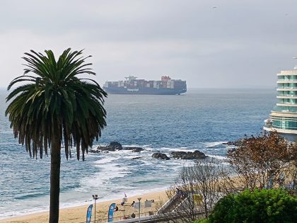 TPS atiende buque que omitió Puerto Coronel y permaneció seis días a la gira en bahía de Valparaíso