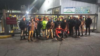 Trabajadores de Terminal Muelles de Penco inician paro acusando reducción de cuadrillas y sobreoferta de turnos