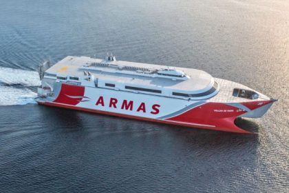 Grupo Armas Trasmediterránea incorpora fast ferry Volcán de Taidía a servicio de Las Palmas a Morro Jable