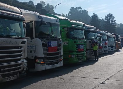 Estiman en 20 mil millones de pesos las pérdidas para el sector camionero por paralización de Puerto Coronel