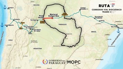 Paraguay: Ordenan inicio de obras para el tercer tramo del Corredor Bioceánico