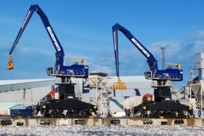 Euroports Finland invierte en dos grúas hidráulicas para Puerto de Rauma