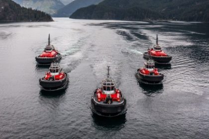 HaiSea Marine celebra llegada de último barco de su flota en Puerto de Vancouver
