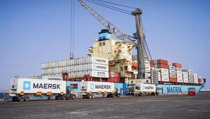 Inician operaciones del Servicio CLX de Maersk en Terminal Portuario Paracas