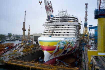 Crucero Norwegian Aqua entra en su última etapa de construcción en astillero de Fincantieri
