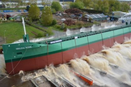 Royal Bodewes lanza sexto barco para Arklow Shipping