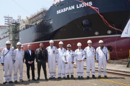 Seaspan Energy lanza segundo de tres buques de abastecimiento de GNL