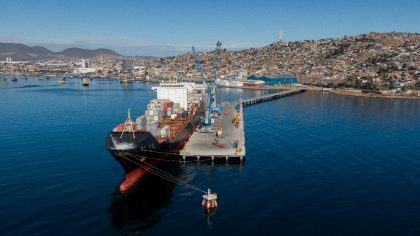 Puerto de Coquimbo consigue nuevo hito tras recalada de portacontenedores