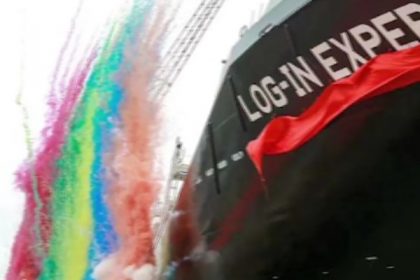 Log-In Logística Integrada nombra su barco más nuevo