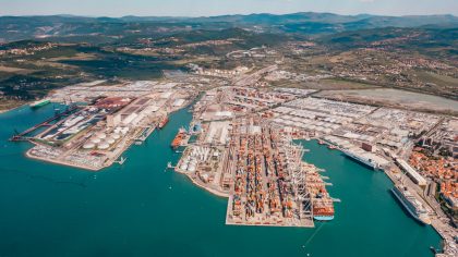 Eslovenia: Puerto de Koper ve retroceso del 7% en movimiento de carga en el primer trimestre