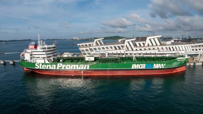Promena Stena Bulk presenta último buque cisterna propulsado por metanol