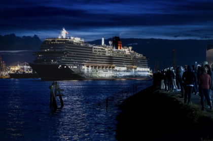 Crucero de Cunard inicia su viaje inaugural