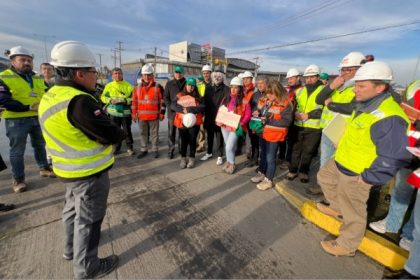 Lanzan campaña de seguridad en cruces ferroviarios de Talcahuano