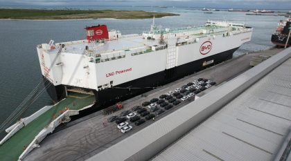 Porto de Suape moviliza 5.459 automóviles eléctricos de BYD