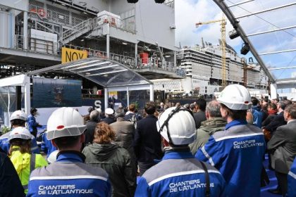 Chantiers de l'Atlantique y Puerto de Nantes Saint-Nazaire firman contrato para construir plataformas eléctricas marinas