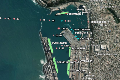 Nueve portuarios de STI resultan intoxicados en operación de nave de Maersk