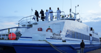 Servicio de ferry India-Sri Lanka reanuda sus operaciones bajo operador privado