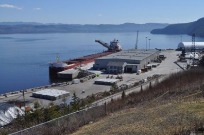 Puerto de Saguenay recibe inversiones por USD 182 millones en tres años