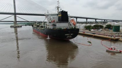 Colombia: Realizan simulacro de atención de emergencia por derrame en Puerto de Barranquilla
