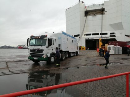 Uruguay: Arriban escáneres para fiscalizar contenedores en Puerto de Montevideo