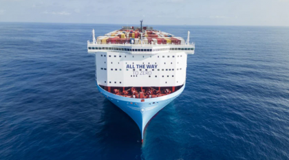 Maersk bautizará su quinto portacontenedores a metanol junto a Nike en Los Angeles