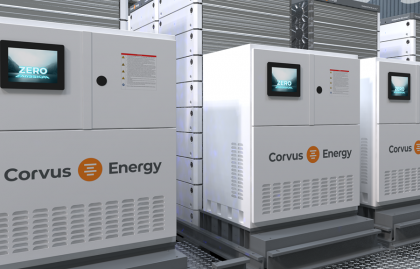 Corvus Energy consigue aprobación de DNV para sistema de almacenamiento de energía