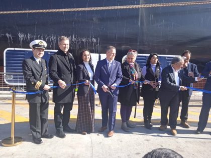 DP World San Antonio inaugura primer sistema de amarre de buques al vacío de Chile y América Latina