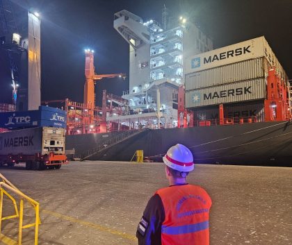 Policía Marítima fiscaliza medidas de seguridad en faenas de Puerto de Coquimbo
