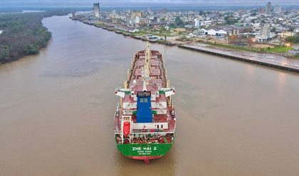 Argentina: Puerto Concepción del Uruguay suma 182 mil toneladas exportadas durante 2024