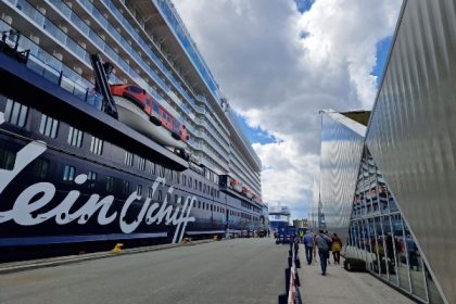 Copenhagen Malmö Port recibe recalada inaugural de último buque de TUI Cruises