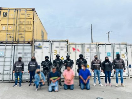 Policía ecuatoriana desarticula banda que pretendía enviar cocaína desde Guayaquil a un puerto italiano