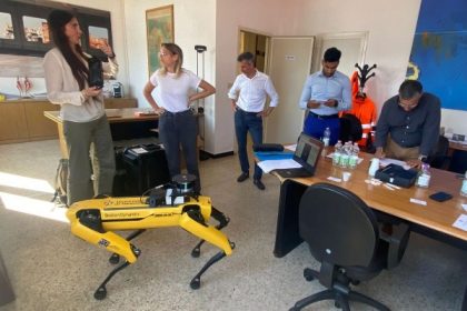 IMT recibe a expertos para aplicar robot cuadrúpedo para seguridad portuaria