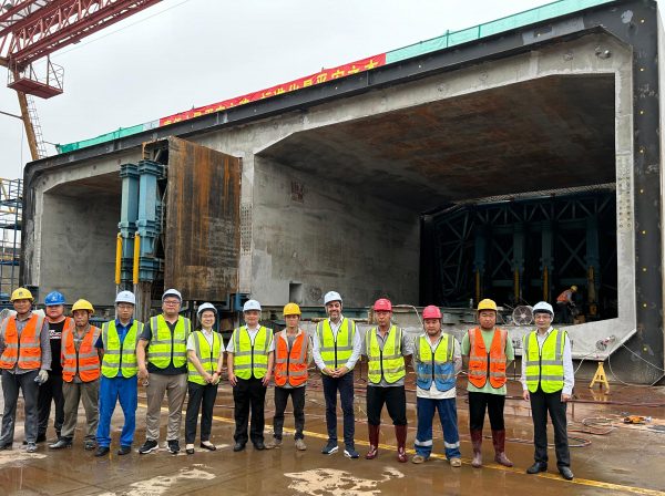 APS conhece na China obra de túnel igual à ligação Santos-Guarujá