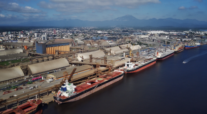 Brasil: Exportaciones de los puertos de Paraná aumentan 14% en 2024