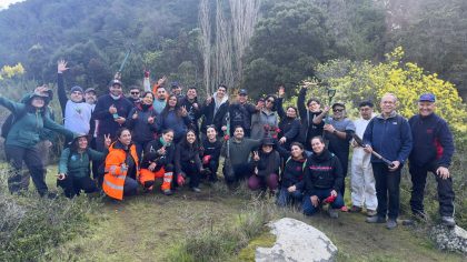 SAAM Terminals planta 400 árboles para  apoyar reforestación de Quebrada de Córdova