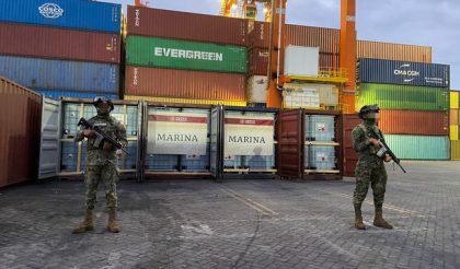 México: Guardia Costera y Aduana Marítima desactivan 88 toneladas de ácido acético glacial en Puerto de Manzanillo