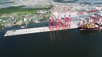 Ecuador: Culmina construcción del Muelle 6 y patio de contenedores en Puerto Bolívar