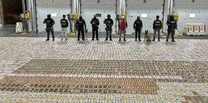 Ecuador: Detectan paquetes con cocaína en contenedor de exportación destinado a Alemania