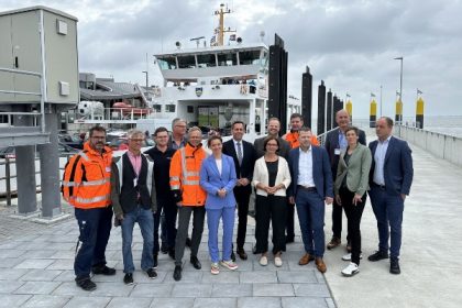 Niedersachsen Ports inaugura muelle sur en Norderney